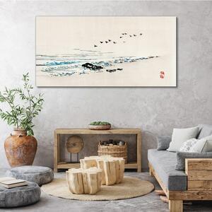 Obraz na plátně Obraz na plátně Beach Sea Birds