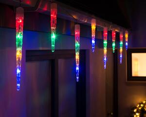 LED kapající rampouchy, 8ks, 23cm, různé barvy na výběr Barva: Modrá