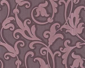 Textilní tapeta na zeď Tessuto 95490-5 | 0,53 x 10,05 m | metalická, fialová | A.S. Création