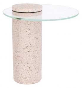 ZUIVER ROSALINA SIDE TABLE příruční stolek růžová