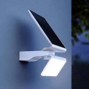 STEINEL LED solární světlo XSolar L-S One, bílé, senzor, stmívatelný, Bílá / opál, Plast, Moderní