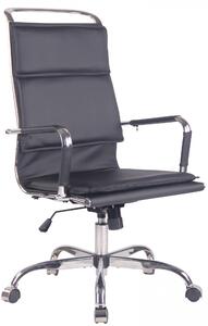Kancelářská židle Bedford ~ koženka Barva Černá