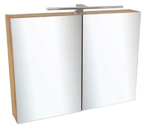 Zrcadlová skříňka Ideal OW 80 ZS LED-CR s osvětlením Any LED 50 CR, chrom