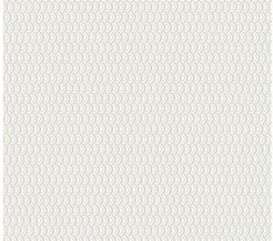 Vliesová tapeta na zeď Esprit 13 35819-4 | 0,53 x 10,05 m | bílá, metalická, šedá | A.S. Création