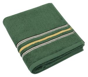 BELLATEX Froté ručníky a osušky Zelené kolekce tm. zelená Osuška 15/36 - 70x140 cm