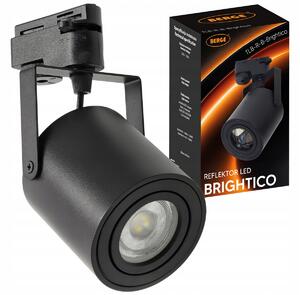 BERGE LED kolejnicové světlo GU10 - černé