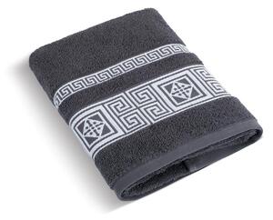 Bellatex Froté ručník Řecká kolekce tmavě šedý 50x100 cm
