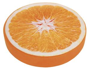BELLATEX Sedák ORESTE kulatý pomeranč průměr 38 cm