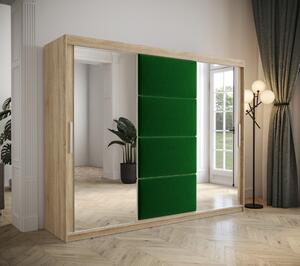 Loppi Šatní skříň Palet sonoma-green Šířka: 250 cm