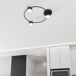 Stropní svítidlo LUCIO 3xGX53/12W/230V černá