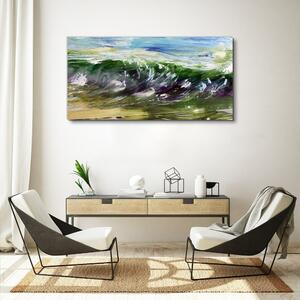 Obraz na plátně Obraz na plátně Abstrakce mořské vlny