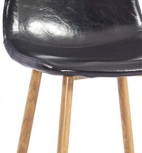 Barová židle SIMON 2 - černá