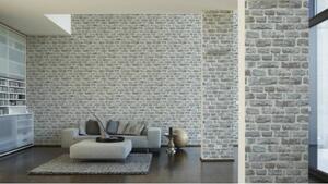 A.S. Création | Vliesová tapeta na zeď Neue Bude 36140-3 | 0,53 x 10,05 m | vícebarevná, šedá