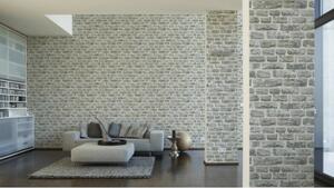 A.S. Création | Vliesová tapeta na zeď Neue Bude 36140-2 | 0,53 x 10,05 m | vícebarevná, béžová, šedá