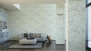 A.S. Création | Vliesová tapeta na zeď Neue Bude 36157-1 | 0,53 x 10,05 m | zelená, bílá