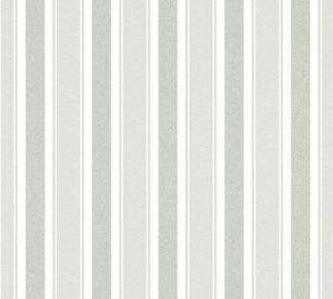 Vliesová tapeta na zeď Neue Bude 2 0 36167-4 | 0,53 x 10,05 m | šedá, bílá | A.S. Création