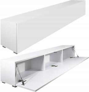 TV skříňka MILIONMEBLICOM bílá matná univerzální 160x30x30 cm