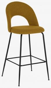 MAHALIA barová židle žlutá