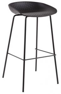 ALENASO barová židle 75 cm černá