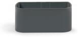 Sgaravatti Trend Magnetický květináč TRUHLÍK 2x6cm, tmavě šedá