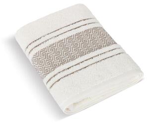 Bellatex Froté ručník kolekce Mozaika krémový 50x100 cm