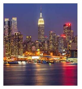Fototapeta - Manhattan v noci 225x250 + zdarma lepidlo