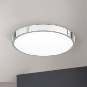 LED stropní svítidlo Bully, chrom, Ø 28 cm