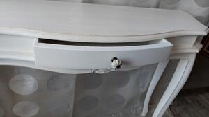 Konzolový stolek art.71LBA bílá s patinou