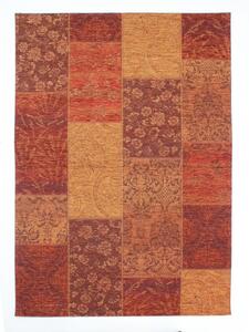 Hans Home | Kusový koberec Manhattan Patchwork Chenille Terracotta - 155x230