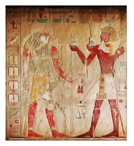 Fototapeta - Egyptská malba 225x250 + zdarma lepidlo
