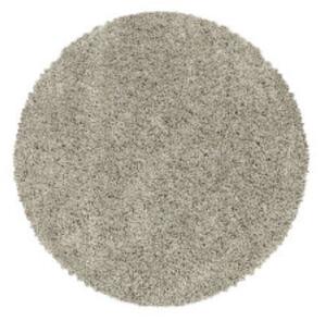Hans Home | Kusový koberec Sydney Shaggy 3000 natur kruh - 200x200 (průměr) kruh