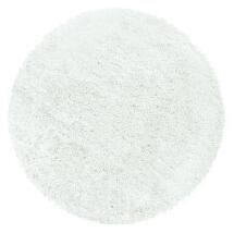 Hans Home | Kusový koberec Fluffy Shaggy 3500 white kruh - 80x80 (průměr) kruh