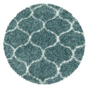 Hans Home | Kusový koberec Salsa Shaggy 3201 blue kruh - 120x120 (průměr) kruh