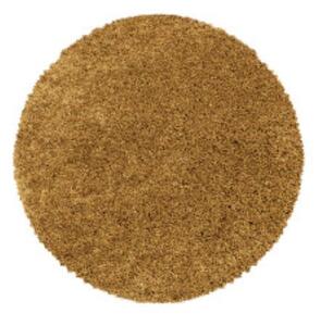 Hans Home | Kusový koberec Sydney Shaggy 3000 gold kruh - 120x120 (průměr) kruh