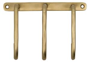 Kovový věšák Welo Brushed Brass