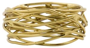 Kroužky na ubrousky Ring Golden – set 4 ks