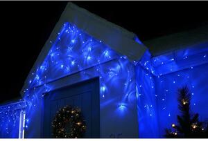 LED krápníky - 22,5m, 500LED, 8 funkcí, IP44, modrá