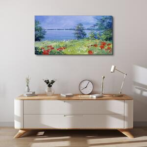 Obraz na plátně Obraz na plátně Květiny vodní příroda