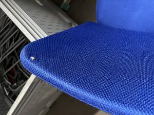 Tresko Dětská otočná židle Modrá