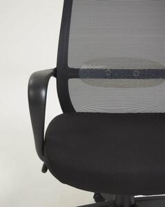 MELVA pracovní židle černá