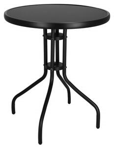 Zahradní stolek 60 cm SPRINGOS BISTRO GF0082 černý