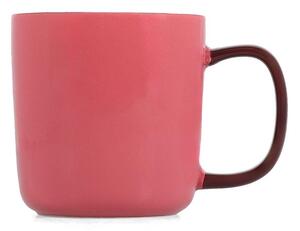 Růžový hrnek z kostního porcelánu 370 ml Mae – ONA