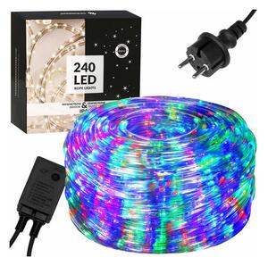 LED světelná hadice - 21,5m, 480LED, 8 funkcí, IP44, multicolor