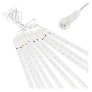 LED rampouchy 10ks - 4m, 480LED, IP44, teplá bílá