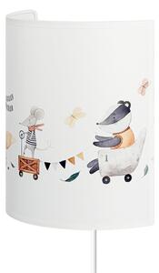 Nástěnná Svítidla Duolla, Kids Print, Vícebarevná, Dětský pokoj, Tkanina / Textil
