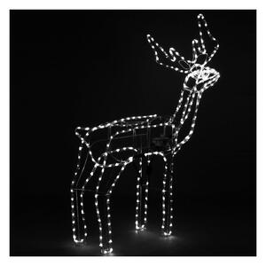 LED Sob s pohyblivou hlavou - 115cm, 288LED, IP44, motorek, studená bílá