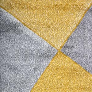 Vopi | Kusový koberec Calderon 1130A žlutý - 60 x 110 cm