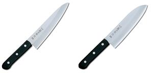 Japonský šéfkuchařský nůž Tojiro Western, 180mm (F-312) + Japonský Santoku nůž Tojiro Western 170mm