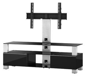 Televizní stolek Sonorous MD 8143 (černý) + LUXUSNÍ DÁREK