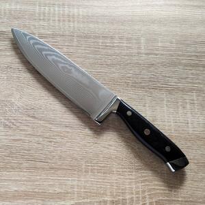 Šéfkuchařský nůž Seburo WEST Damascus 220mm